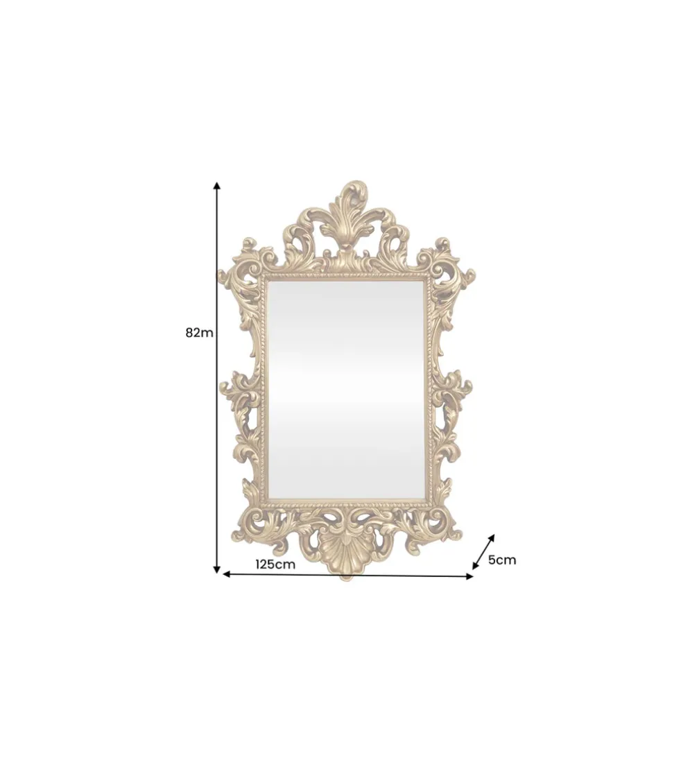 Lustro OPULENT 125 cm złote