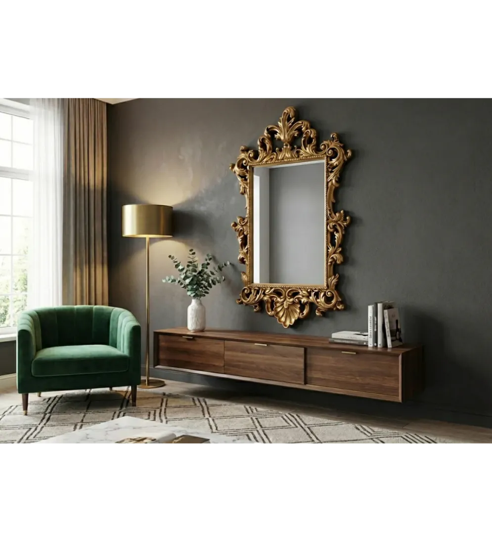 Lustro OPULENT 125 cm złote