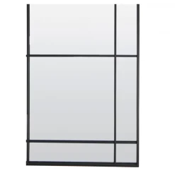 Lustro RINCON 183 cm czarny mat