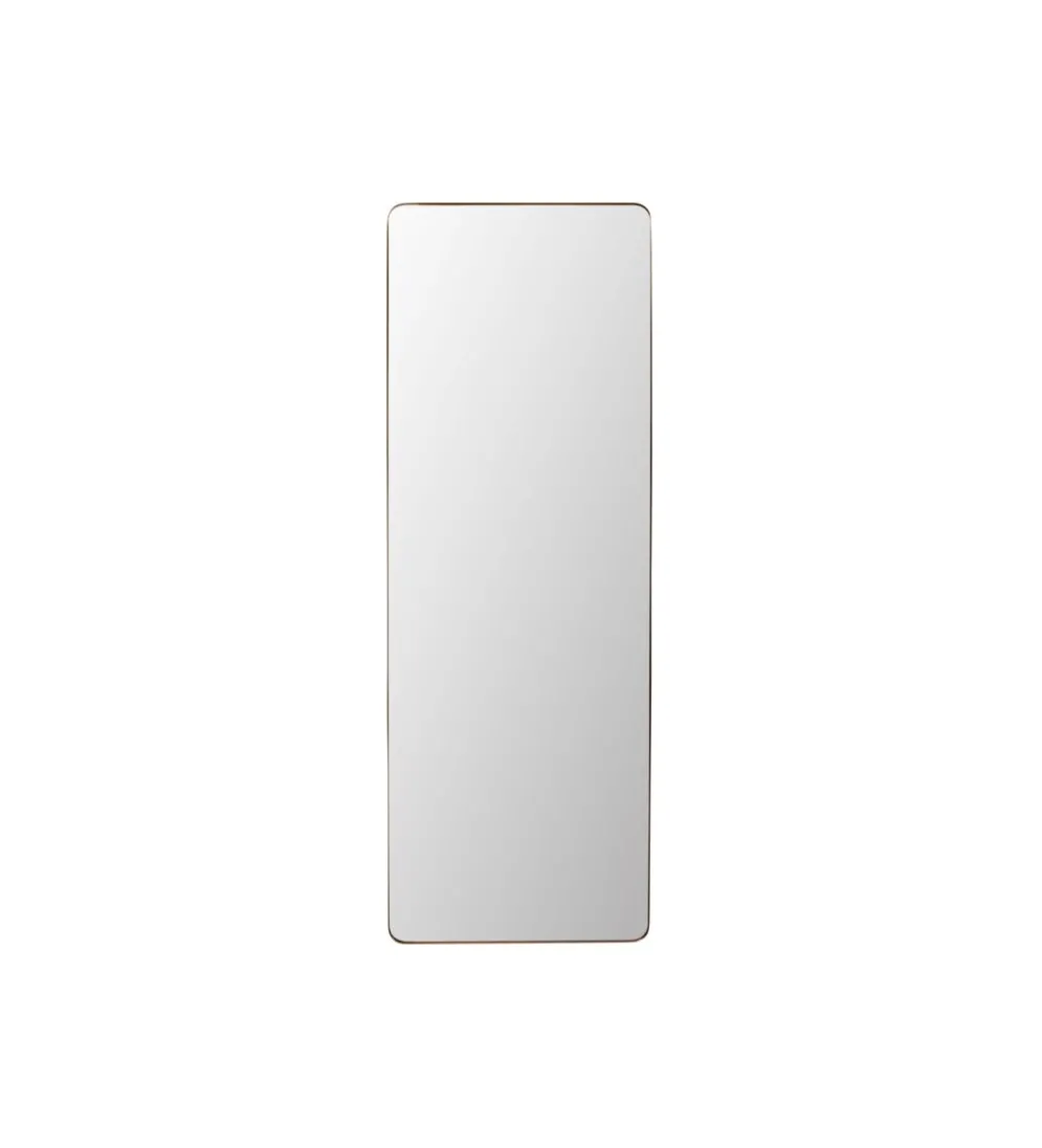 Lustro SIMPLY 60 x 180 cm mosiądź