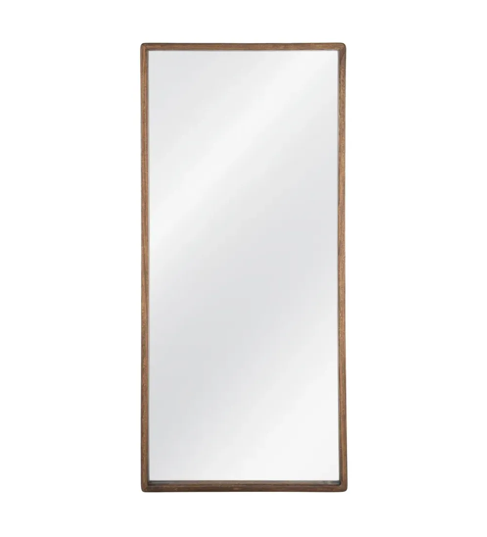 Lustro SITEMATH 180 cm drewno paulowni brązowe