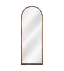 Lustro SITEMATH 160 cm drewno paulowni brązowe