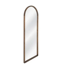 Lustro SITEMATH 160 cm drewno paulowni brązowe