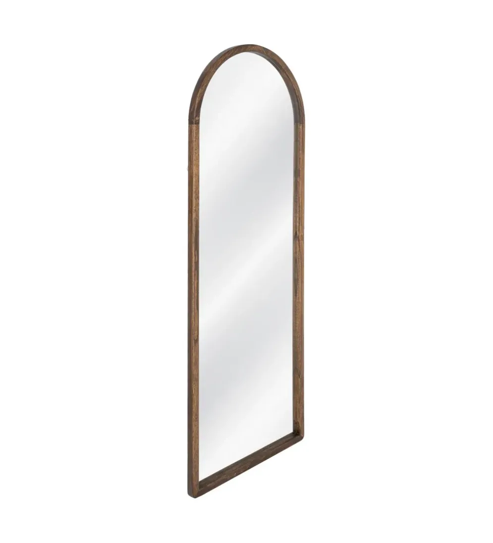 Lustro SITEMATH 160 cm drewno paulowni brązowe