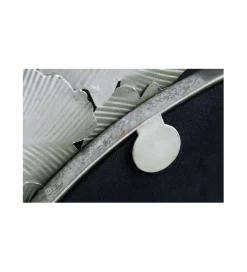 Lustro SORIA 92 cm złoto srebrne