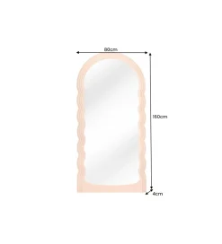 Lustro SOTOS 160 cm morelowe