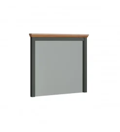 Lustro STANTON 68 cm  w optyce dębu Evoke Ciemnozielony