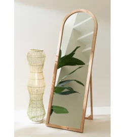 Lustro stojące FERGANUS 162 cm naturalne