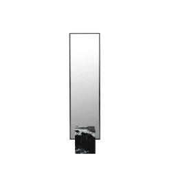 Lustro stojące HULDA 46 x 180 cm czarne
