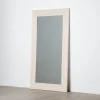 Lustro stojące MISAY 100 cm kremowe