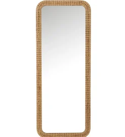 Lustro stojące RECTANGLE 122 cm naturalne