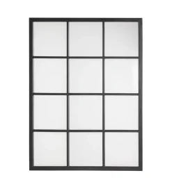 Lustro TAGE 120 cm drewno jodła czarne