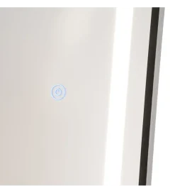 Lustro TEMPEJO 160 cm czarna rama