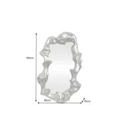 Lustro VENETIA 150 cm srebrny