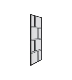 Lustro VRICK 71 x 182 cm czarne
