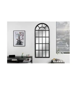 Lustro WINDOW 140 cm czarne