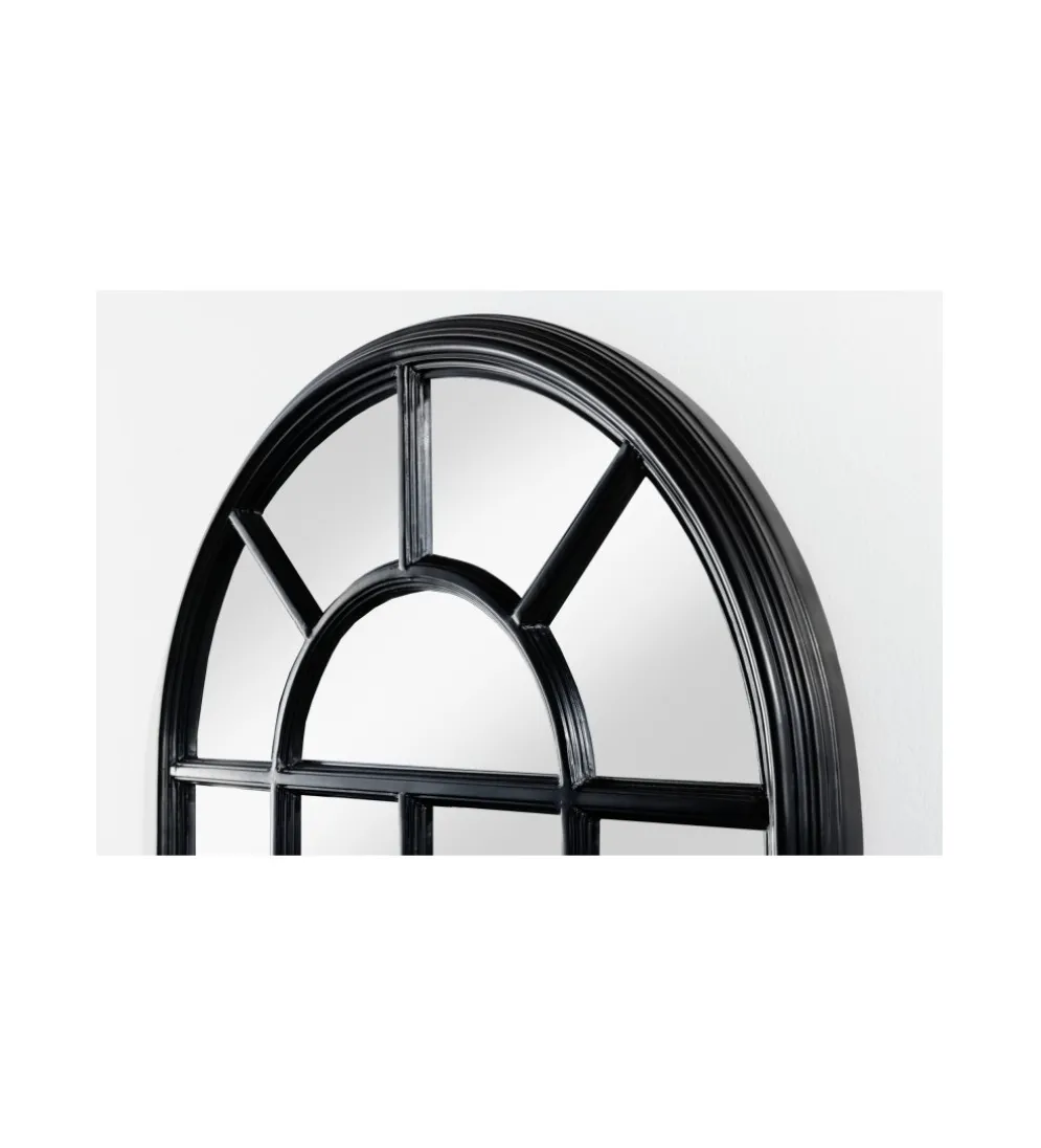 Lustro WINDOW 140 cm czarne
