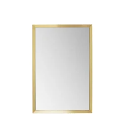 Lustro wiszące AREZZO 80 x 120 cm złote