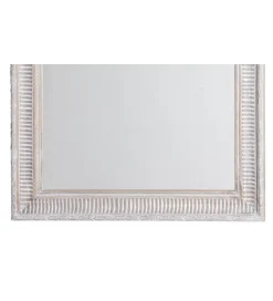 Lustro wiszące DEAY 106 cm drewno paulowni szare