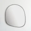 Lustro wiszące DEFORME 53 cm czarne