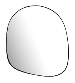 Lustro wiszące DEFORME 53 cm czarne