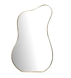 Lustro wiszące DEFORME 100 cm złote