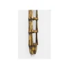 Lustro wiszące DRAGONFLY 70 x 54 cm stare złoto