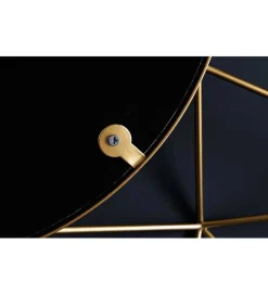 Lustro wiszące GORAN 80 cm złote