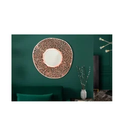 Lustro Wiszące Leaf 112 Cm miedziane