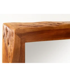 Lustro wiszące MAMMUT 160 cm drewno akacja