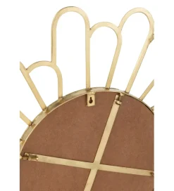 Lustro wiszące MOZA 90 cm złote