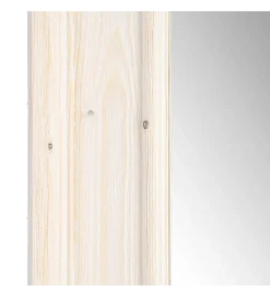 Lustro wiszące OKATA 171 cm naturalna białą rama