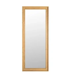 Lustro wiszące OKATA 171 cm naturalna rama