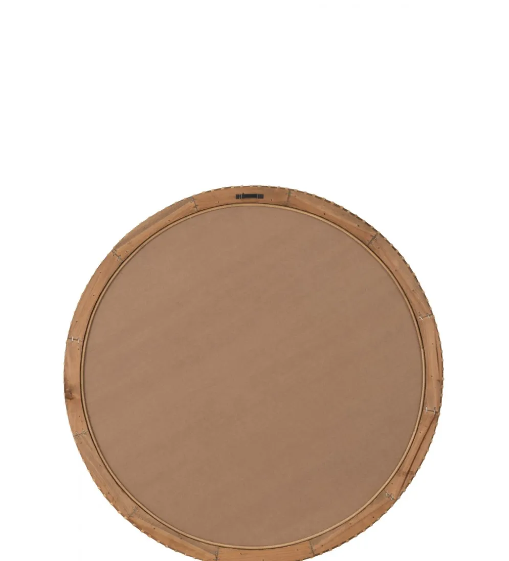 Lustro wiszące RECTANGLE 75 cm naturalne