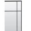 Lustro wiszące RINCON 150 cm czarny matt