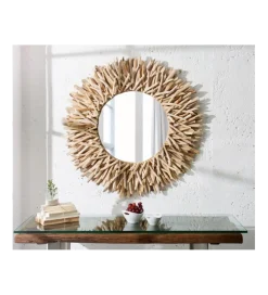 Lustro wiszące Riverside driftwood 80 cm