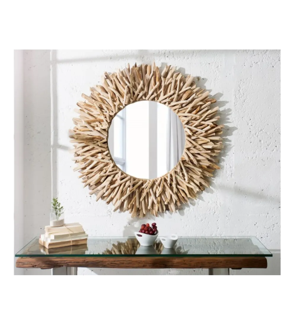 Lustro wiszące Riverside driftwood 80 cm