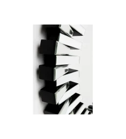 Lustro wiszące SPROCKET 92 cm srebrne