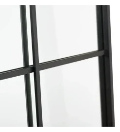 Lustro wiszące SYLAS 180 cm x 90 cm czarne