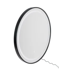Lustro wiszące TEMPEJO 160 cm czarna rama
