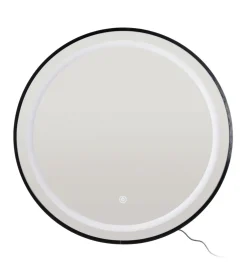 Lustro wiszące TEMPEJO 160 cm czarna rama