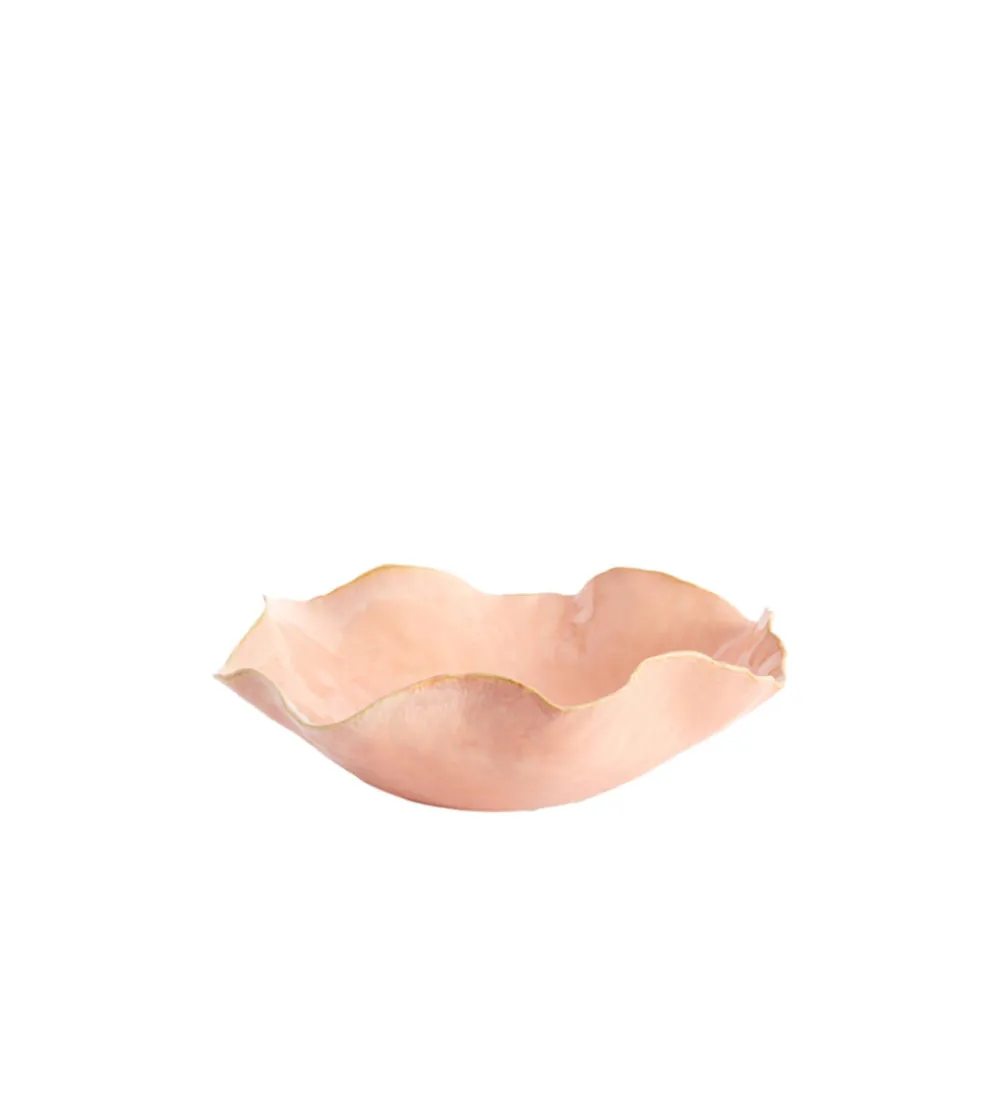 Misa BANDA 34 cm ceramika różowa