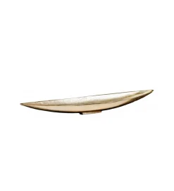 Misa Leaf 80 cm antyczny złoty