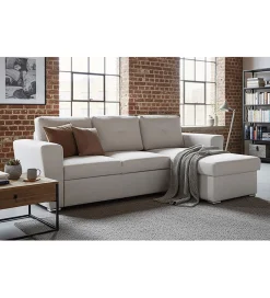 Narożnik APARTMENT 245 cm z funkcją spania beżowy