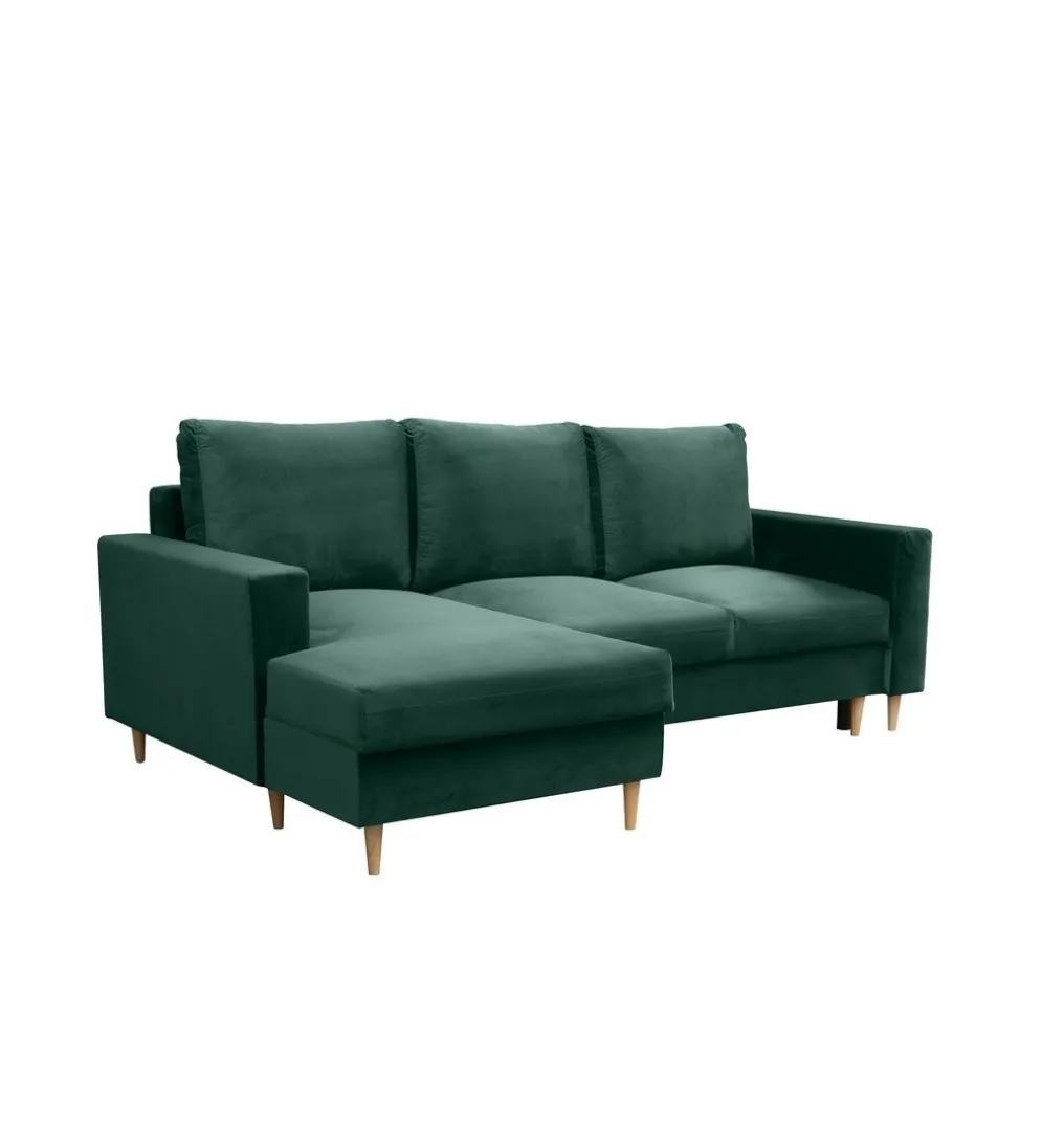 Narożnik rozkładany MUNDO 230 cm z funkcją spania