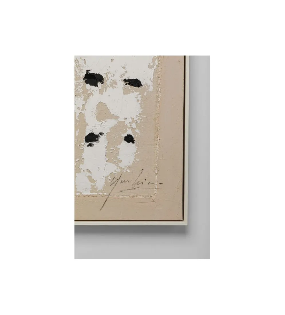 Obraz Creative Dots 120 cm x 120 cm naturalny