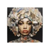 Obraz 3D GEO WOMEN 120 x 120 cm szklany