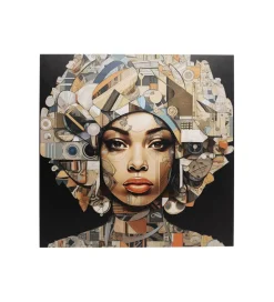 Obraz 3D GEO WOMEN 120 x 120 cm szklany