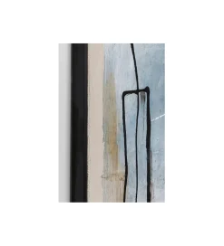 Obraz Dust Blue 100 cm x 100 cm