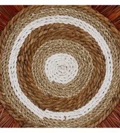 Ozdoba ścienna ERMTNASA 55 cm naturalna